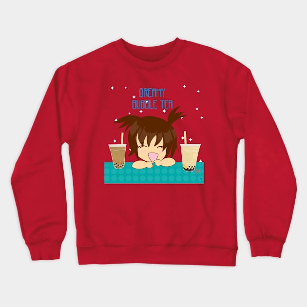 Bubble tea Crewneck Sweatshirt by EV Visuals